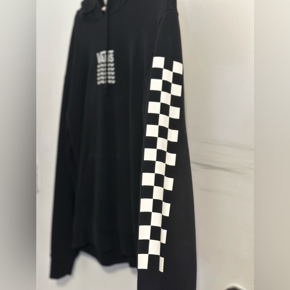 Vans Checkered Hoodie, Small, Like New